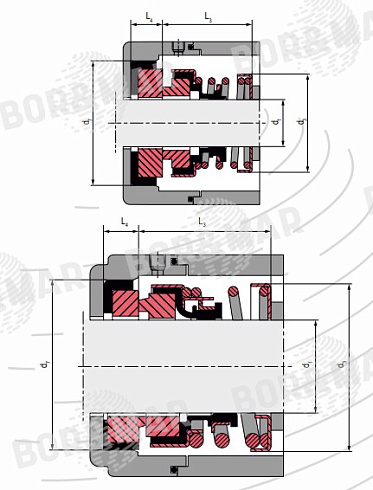 Торцевое уплотнение MS108 в Красноярске фото