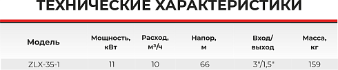 Насос самовсасывающий центробежный ZLX-35-1-1
