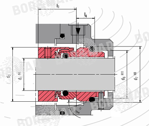 Торцевое уплотнение MSM74 в Красноярске фото