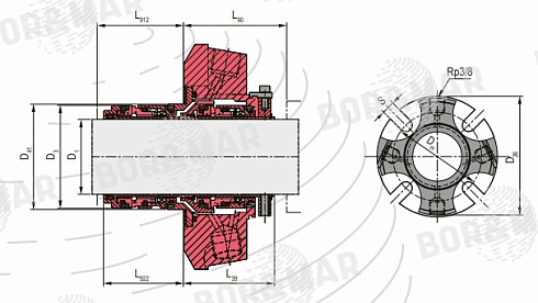 Торцевое уплотнение MS610 в Красноярске фото